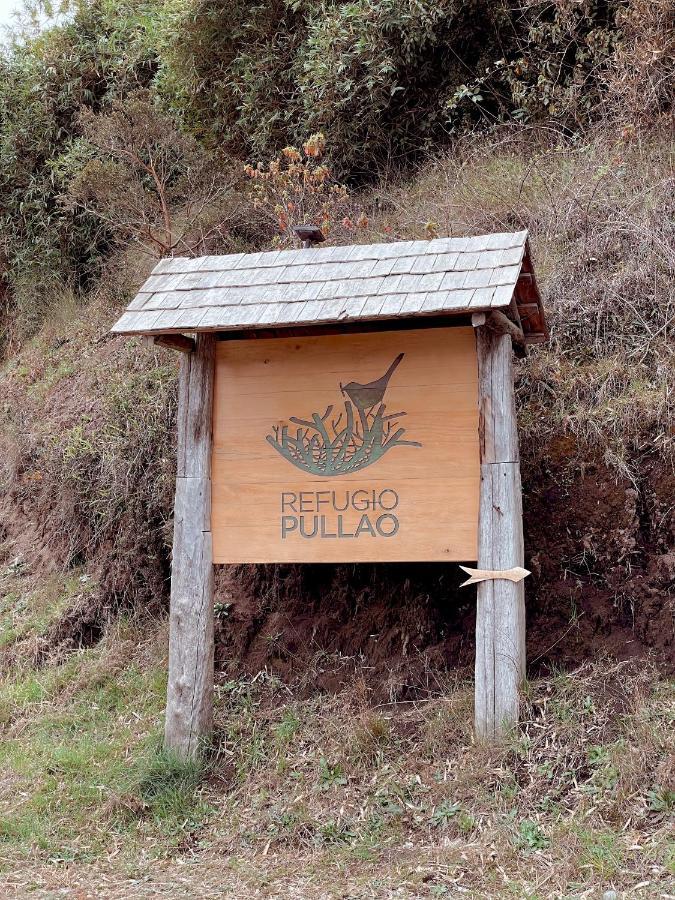 Refugio Pullao Otel Quilquico Dış mekan fotoğraf