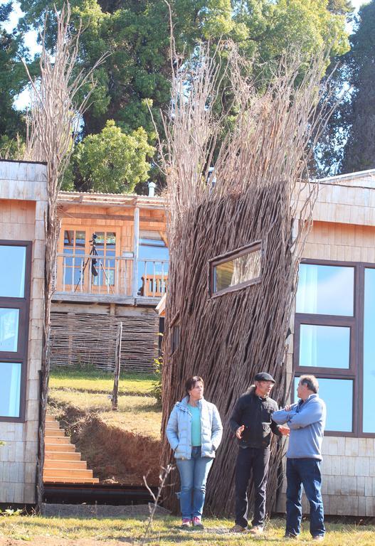 Refugio Pullao Otel Quilquico Dış mekan fotoğraf