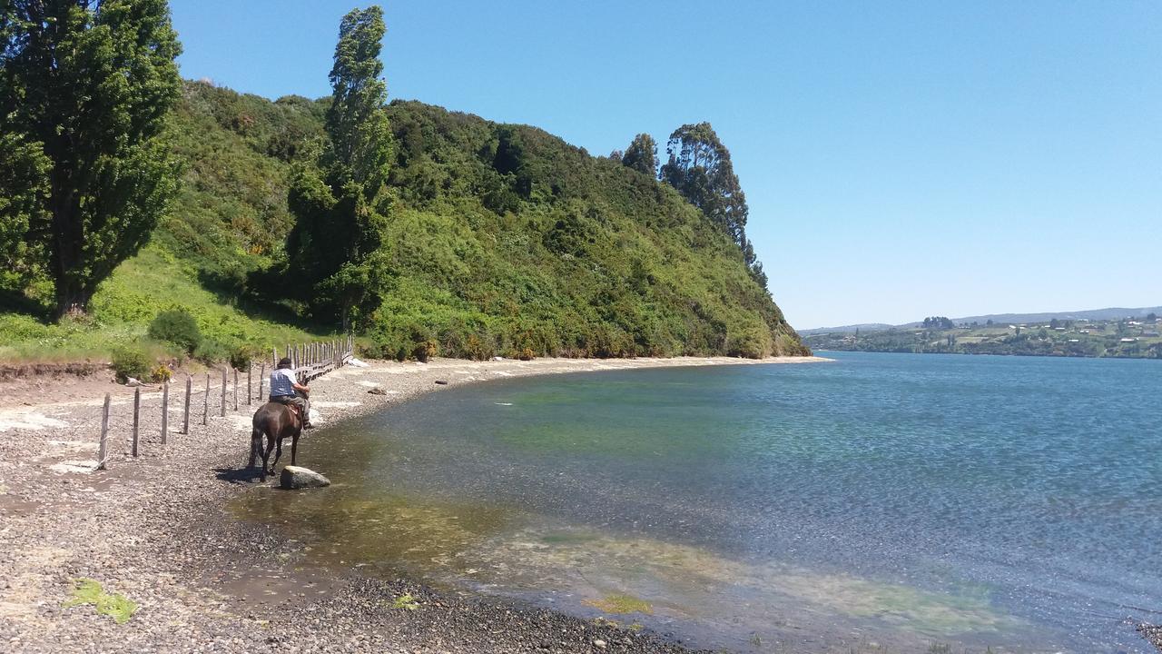 Refugio Pullao Otel Quilquico Dış mekan fotoğraf